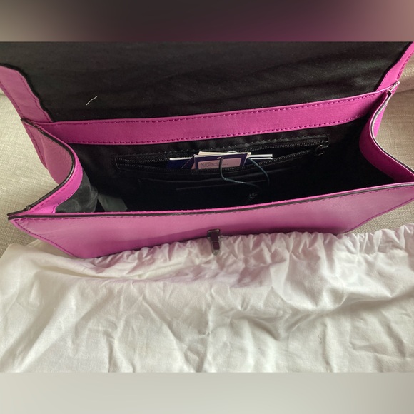 Rebecca Minkoff Orchid Pink Quilted Crossbody Bag / Purse - Picture 12 of 14